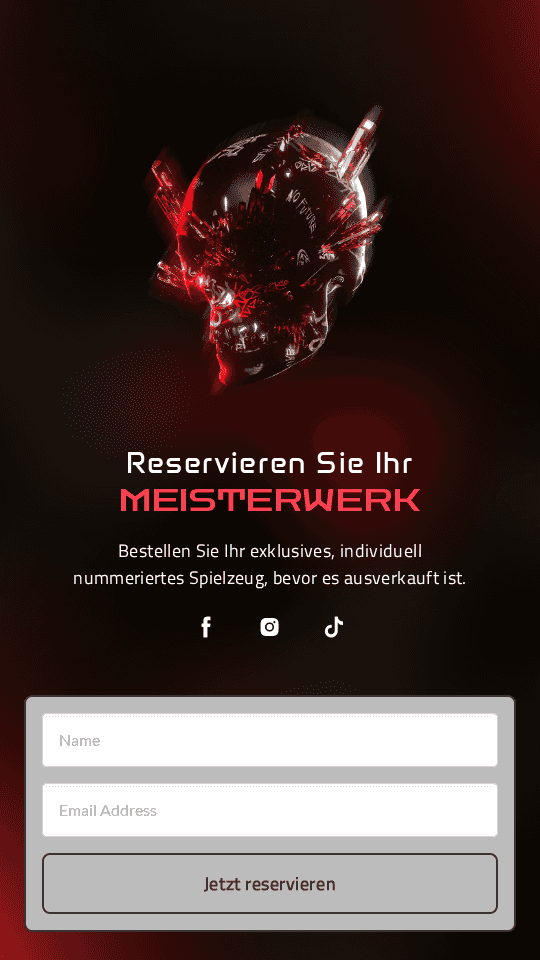 Spielzeug-Promo Link in Bio