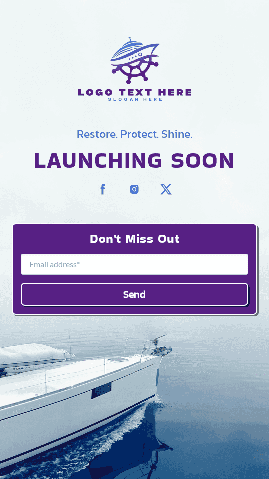 Yacht Detailing Launch Link in Bio