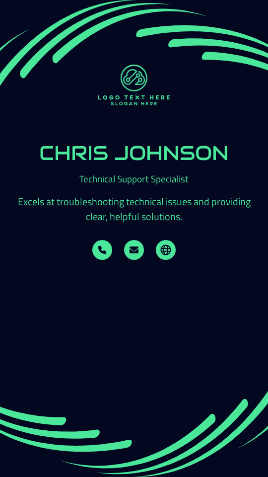 Digital Technical Specialist Digital Business Card