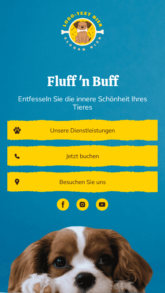 Haustierpflege Website