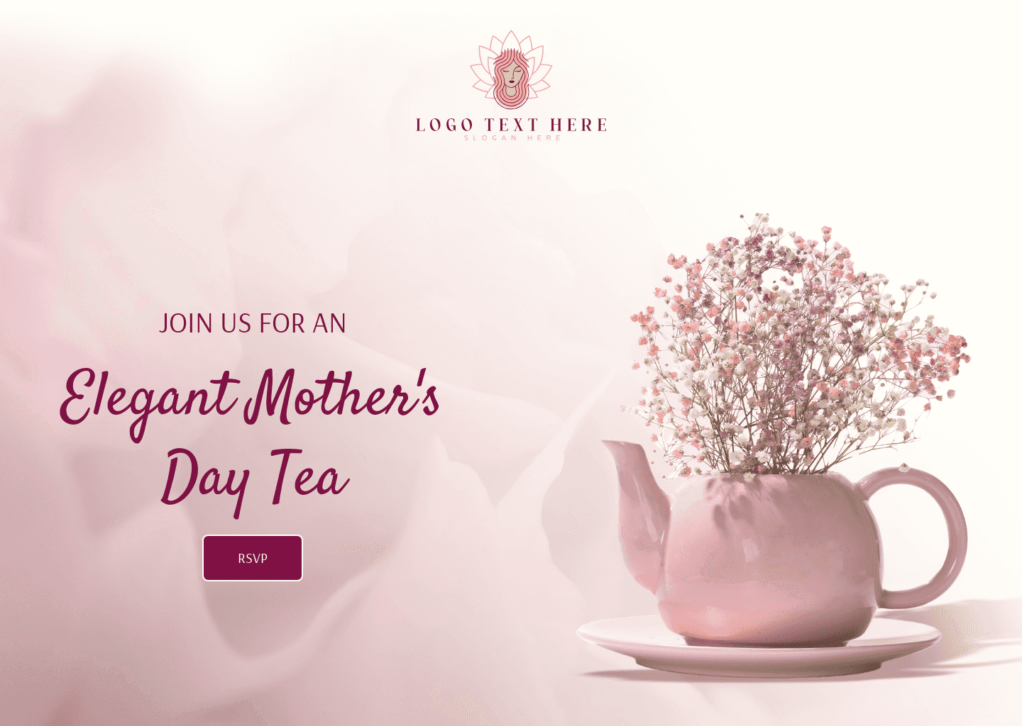 Motherhood Tea Party Website Preview