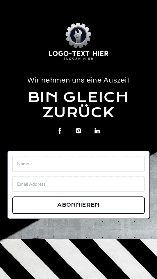 Allgemein in Wartung Link in Bio