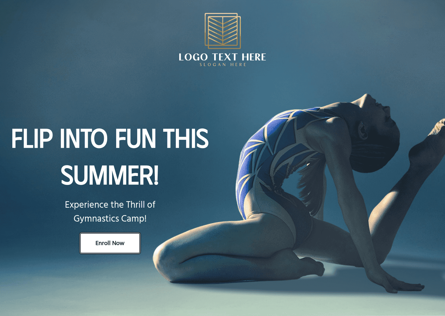 Gymnastic Summer Camp Website Preview