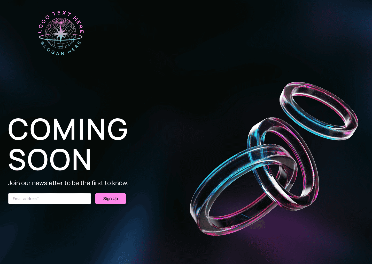 Simple Coming Soon Website