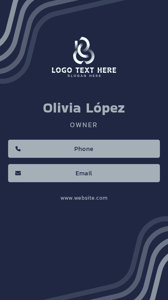 Generic Corporate Owner Digital Business Card