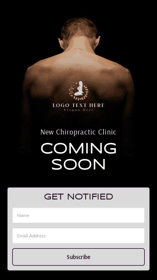 Chiropractic Clinic Launch Link in Bio