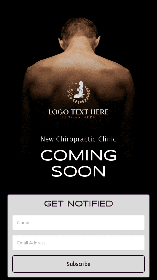 Chiropractic Clinic Launch Link in Bio
