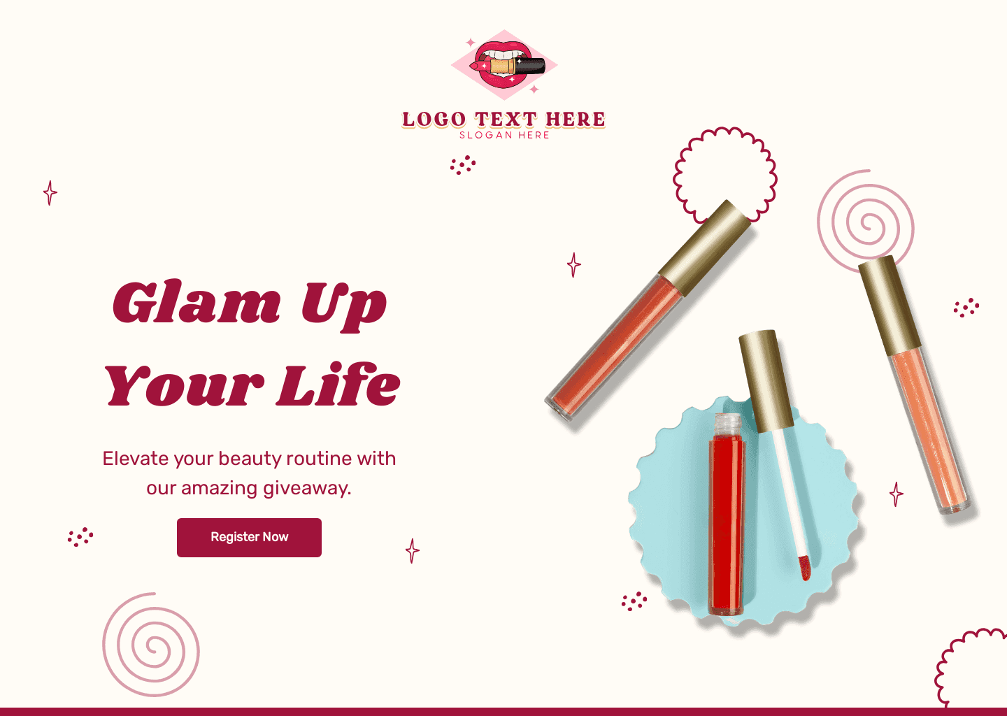 Beauty Makeup Giveaway Website