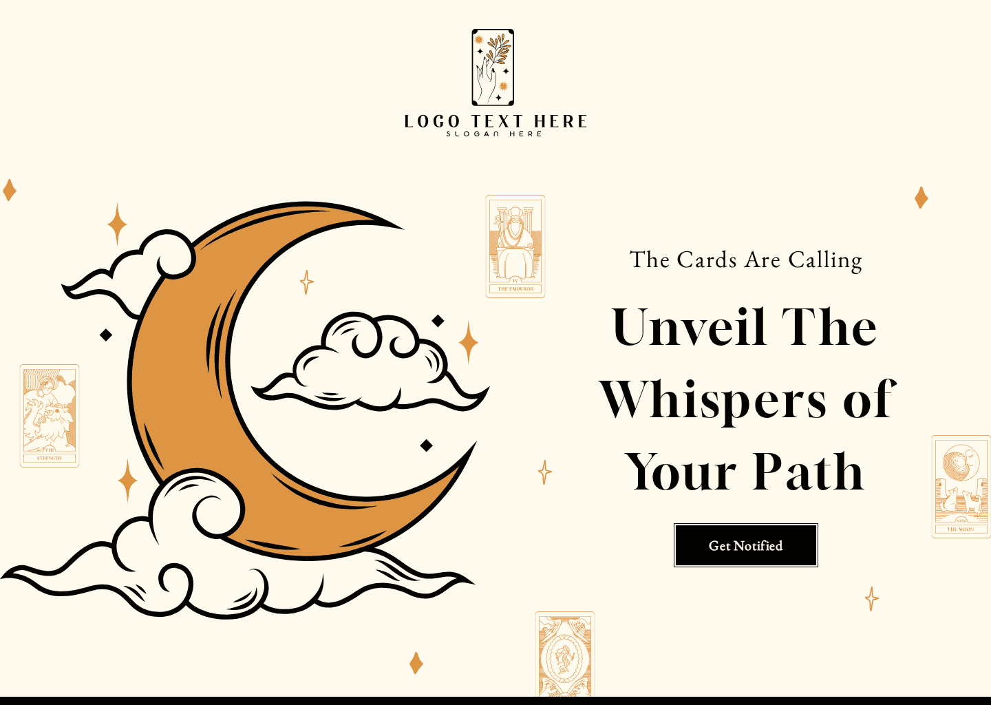 Tarot Divination Launch Website