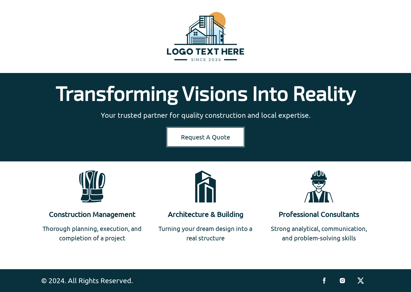 Construction Experts Website