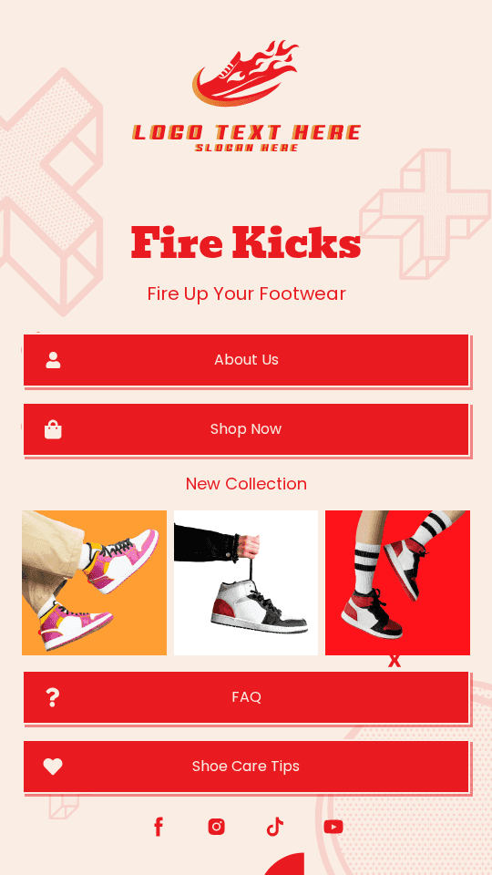 Style Sneaker Shop Link in Bio Preview