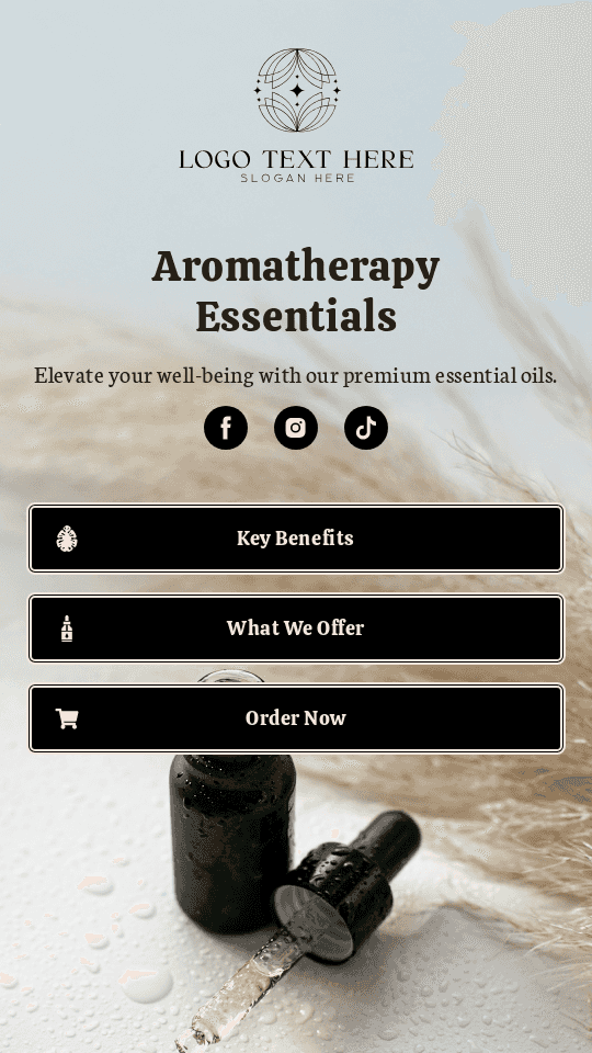 Essential Oil Boutique Link in Bio Preview