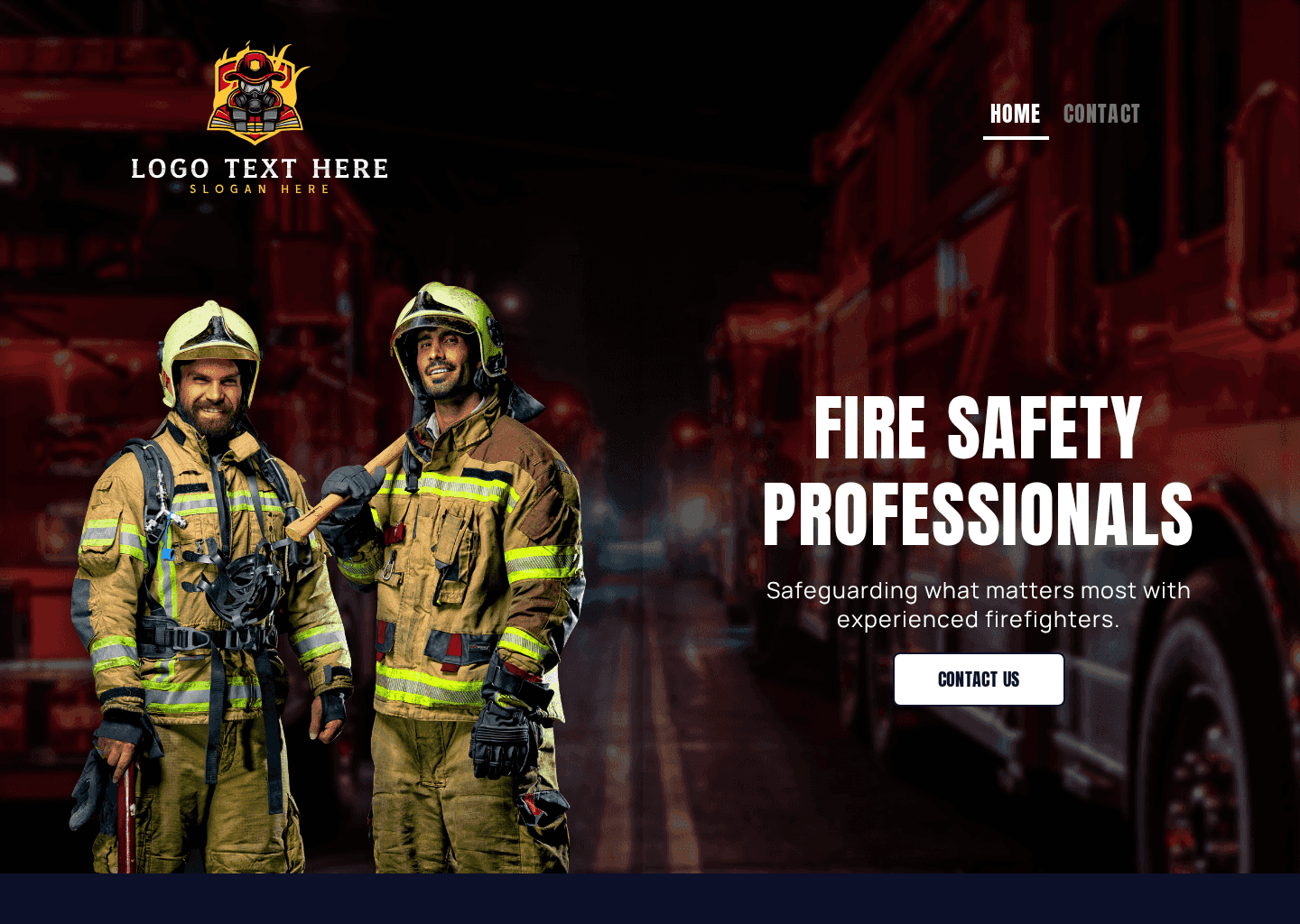 Fire Protection Services Website Preview