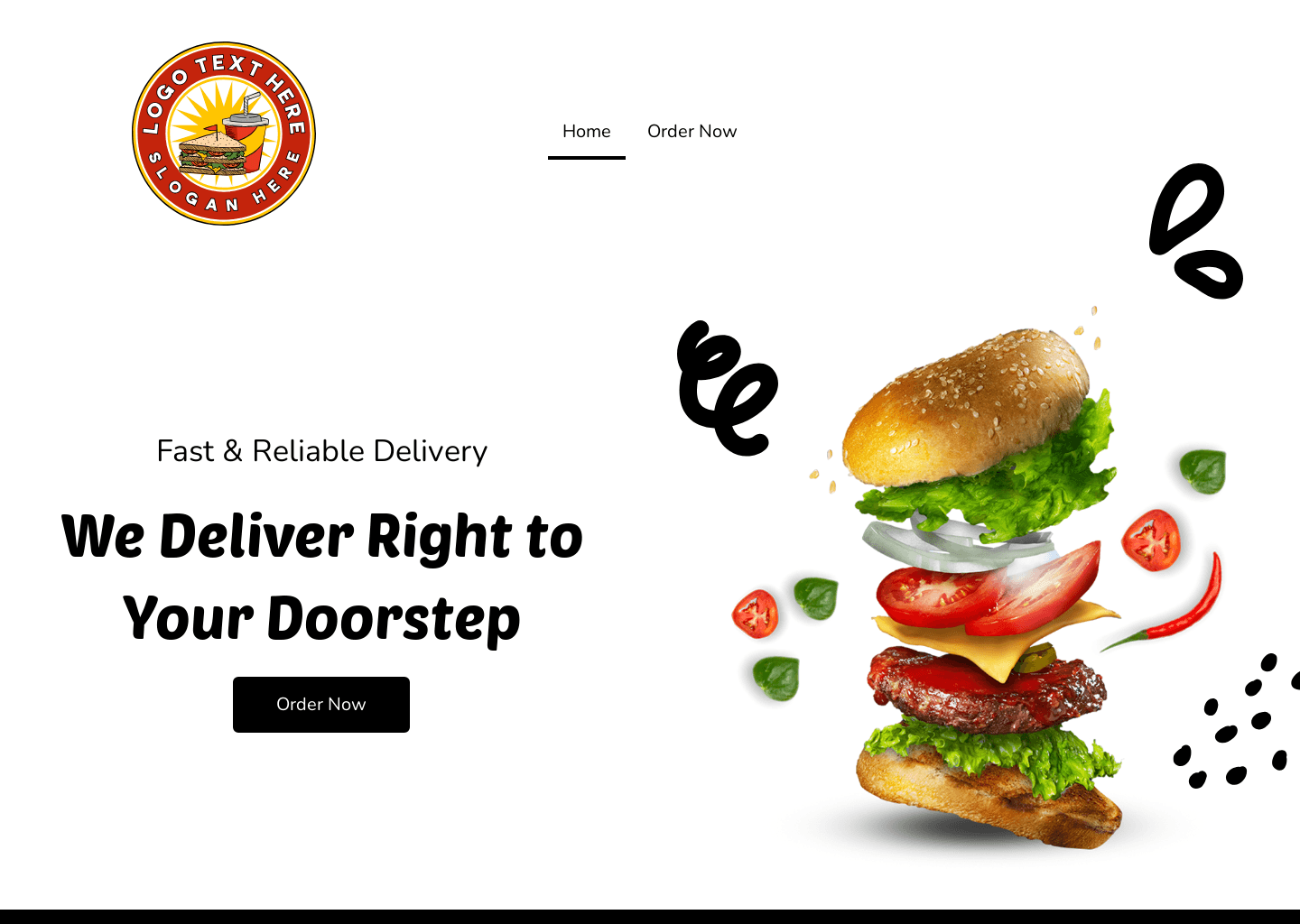 Fast Food Delivery Website