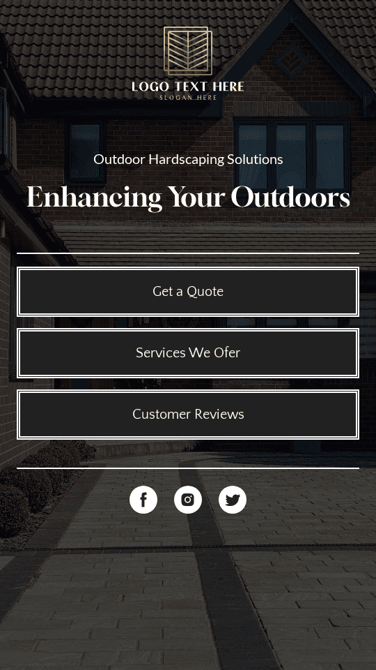 Outdoor Hardscape Design Link in Bio Preview