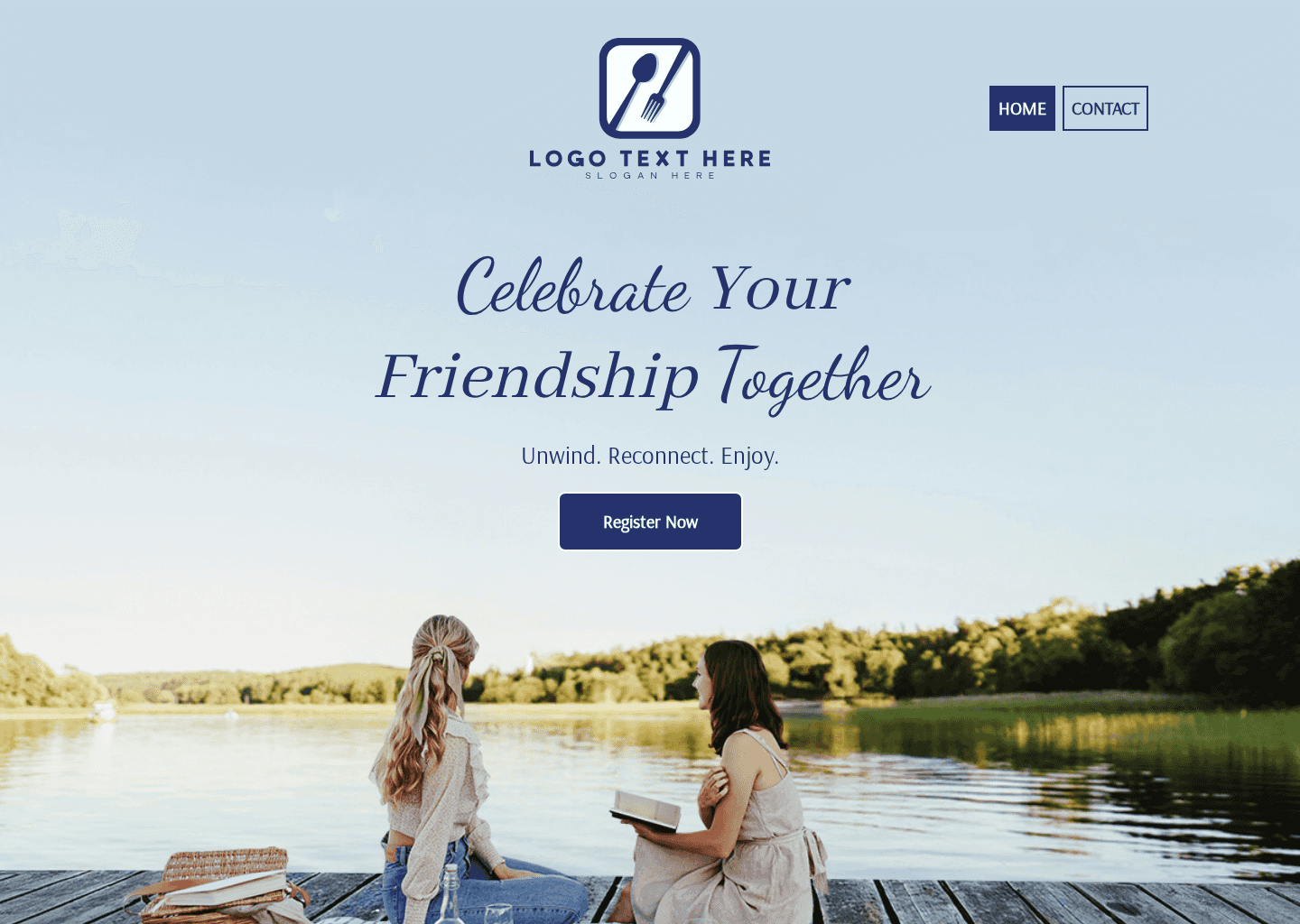 Friendship Day Picnic Website Preview
