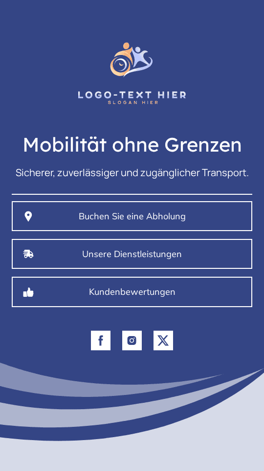 Behindertentransportfahrzeug Link in Bio