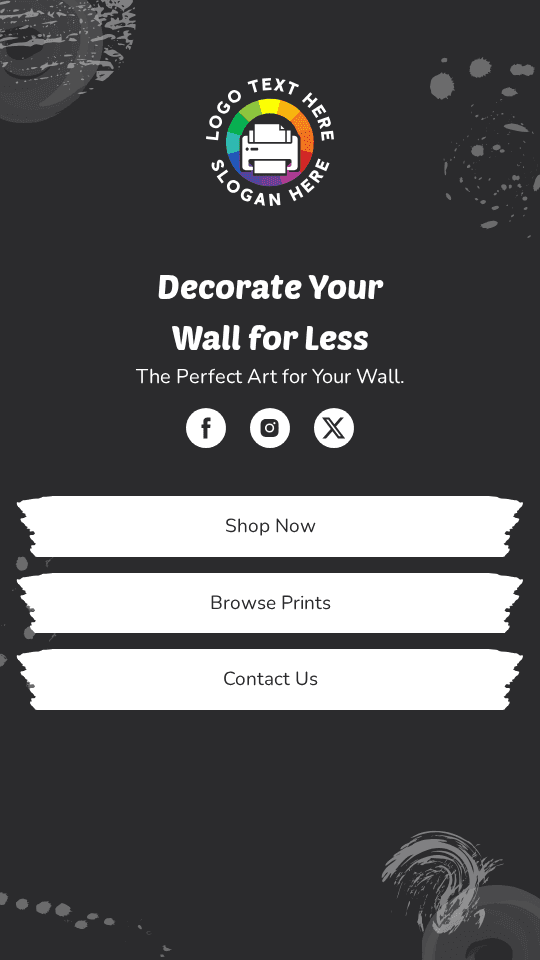 Poster Prints Sale Link in Bio Preview