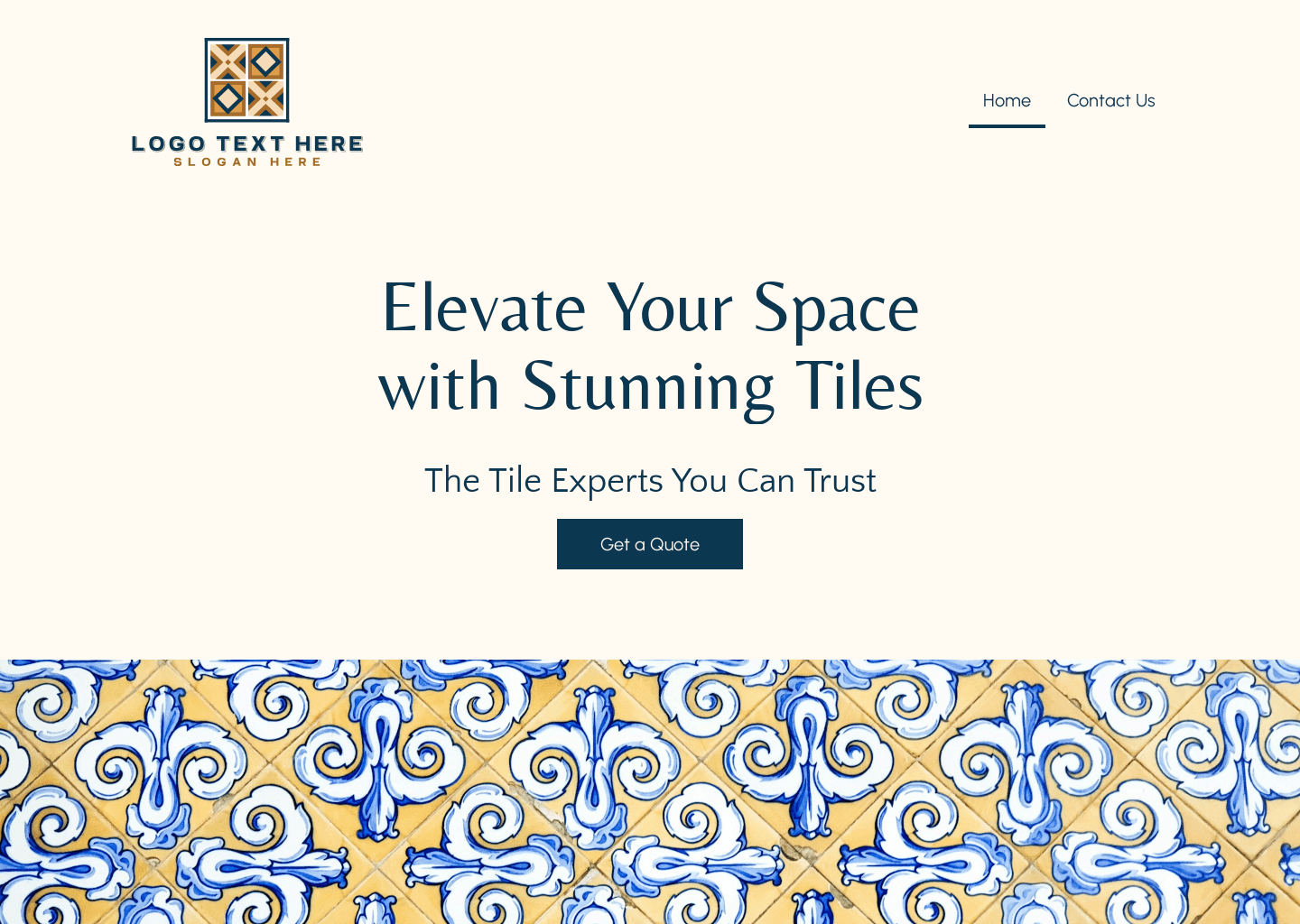 Ceramic Tilling Contractor Website