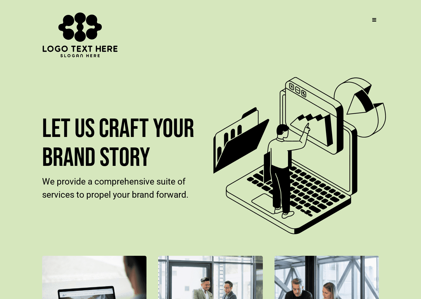 Marketing Business Office Website Preview