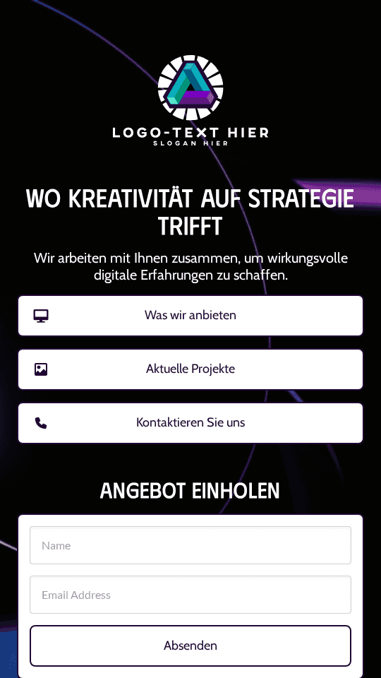 Digitale Kreativagentur Link in Bio