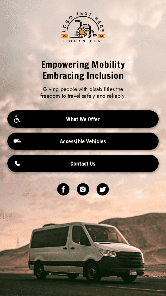 Mobility Accessible Transportation Link in Bio Preview