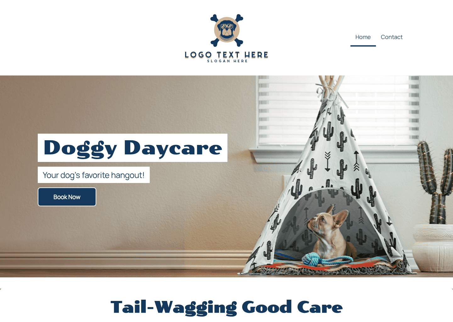 Professional Dog Walker Website Builder BrandCrowd