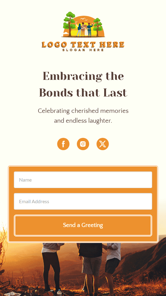 Friendship Day Greeting Link in Bio Preview