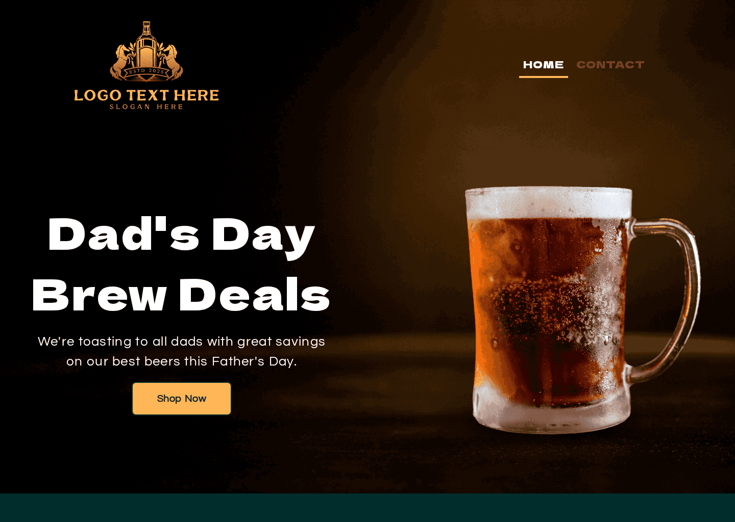 Craft Beer Sale Website Preview
