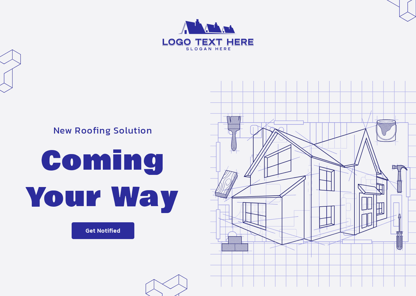 Roofing Construction Launch Website Preview