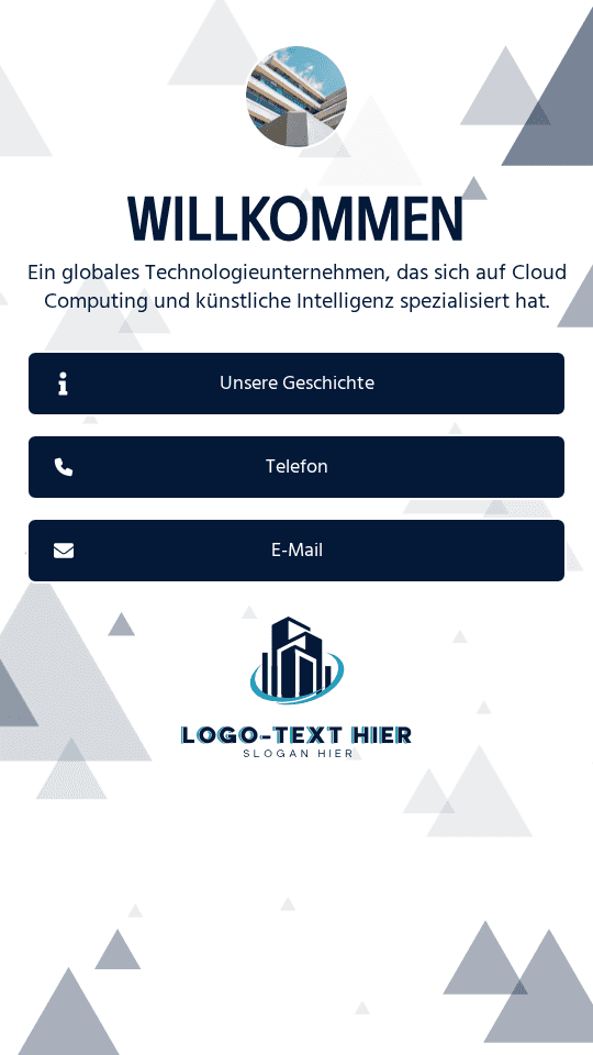 Professionelle Geschäftsgeschichte Link in Bio