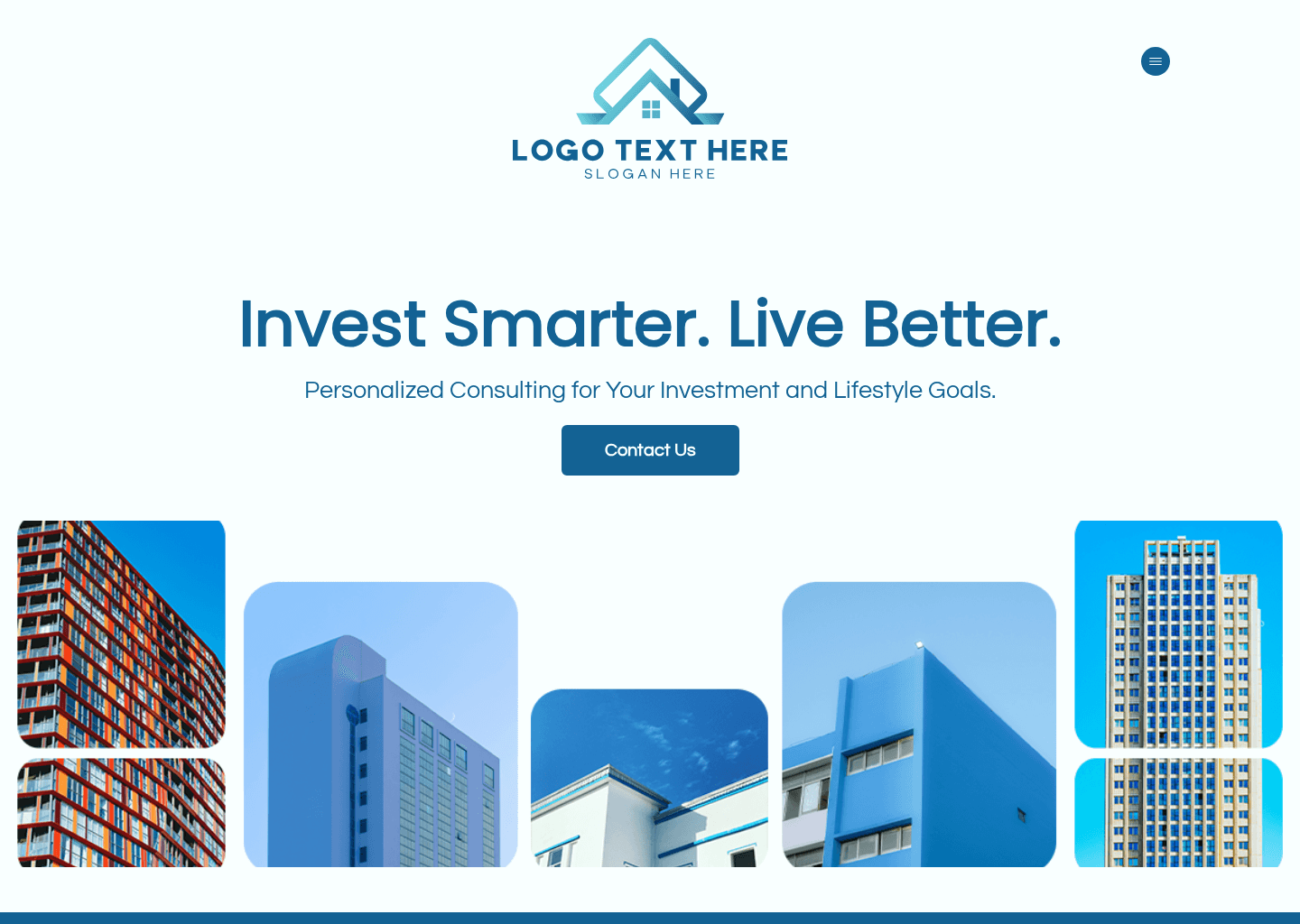 Real Estate Consulting Website Preview