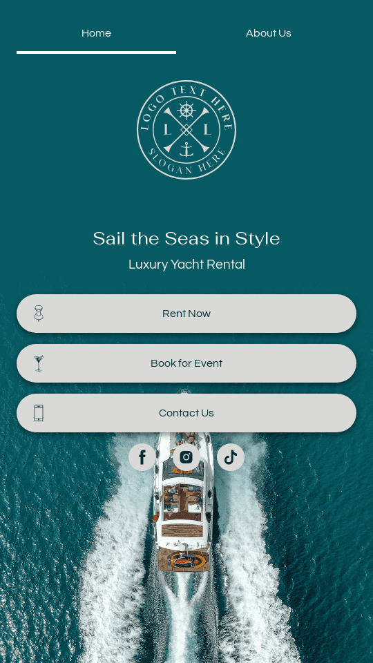 Yacht Charter Link in Bio Preview