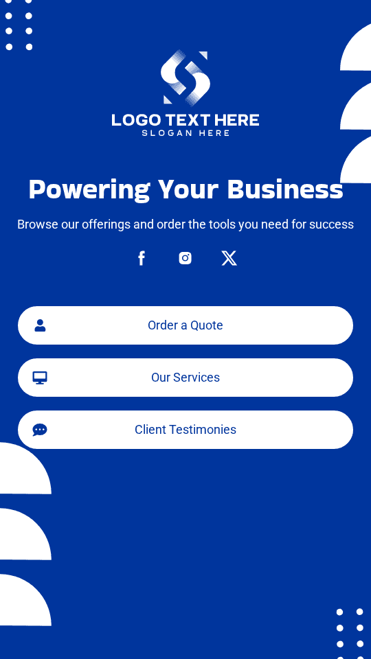 Corporate Commercial Firm Link in Bio Preview