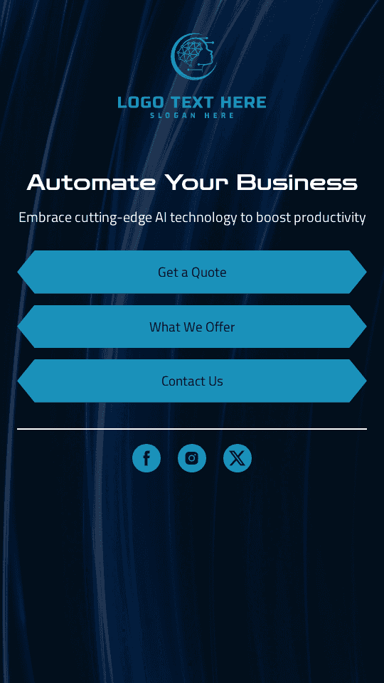 Business Process Automation Link in Bio Preview