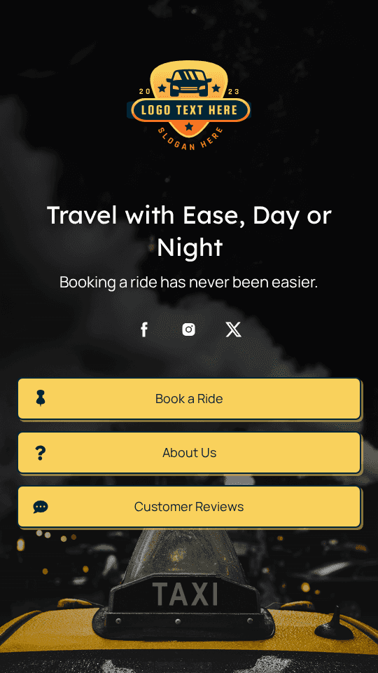 Rideshare Car Transit Link in Bio