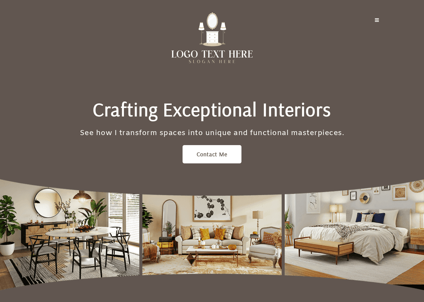 Interior Design Consultant Website Preview