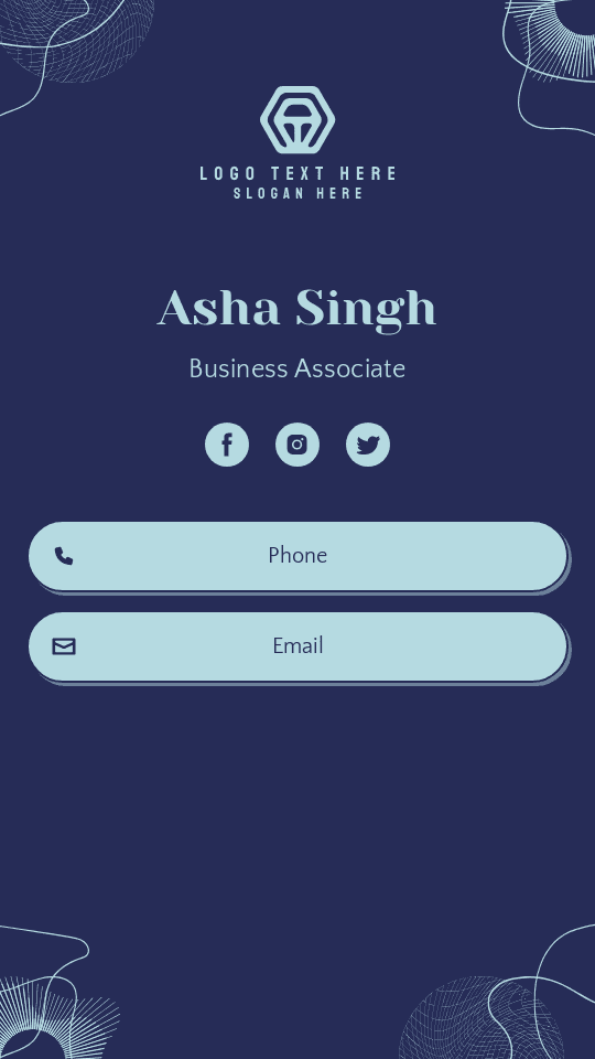 Business Solutions Associate Digital Business Card