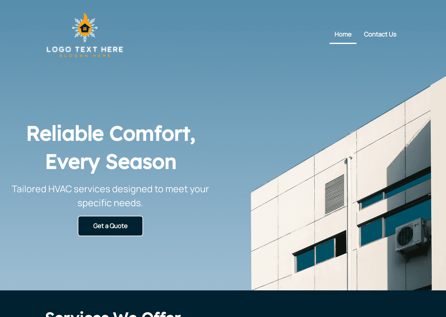 Smart HVAC Systems Website