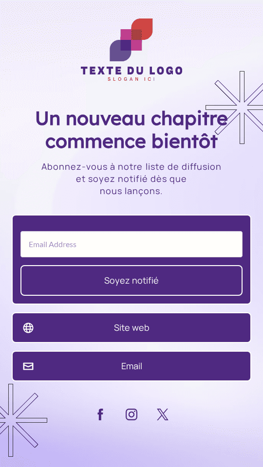 Lancement Générique Moderne Link in Bio Preview