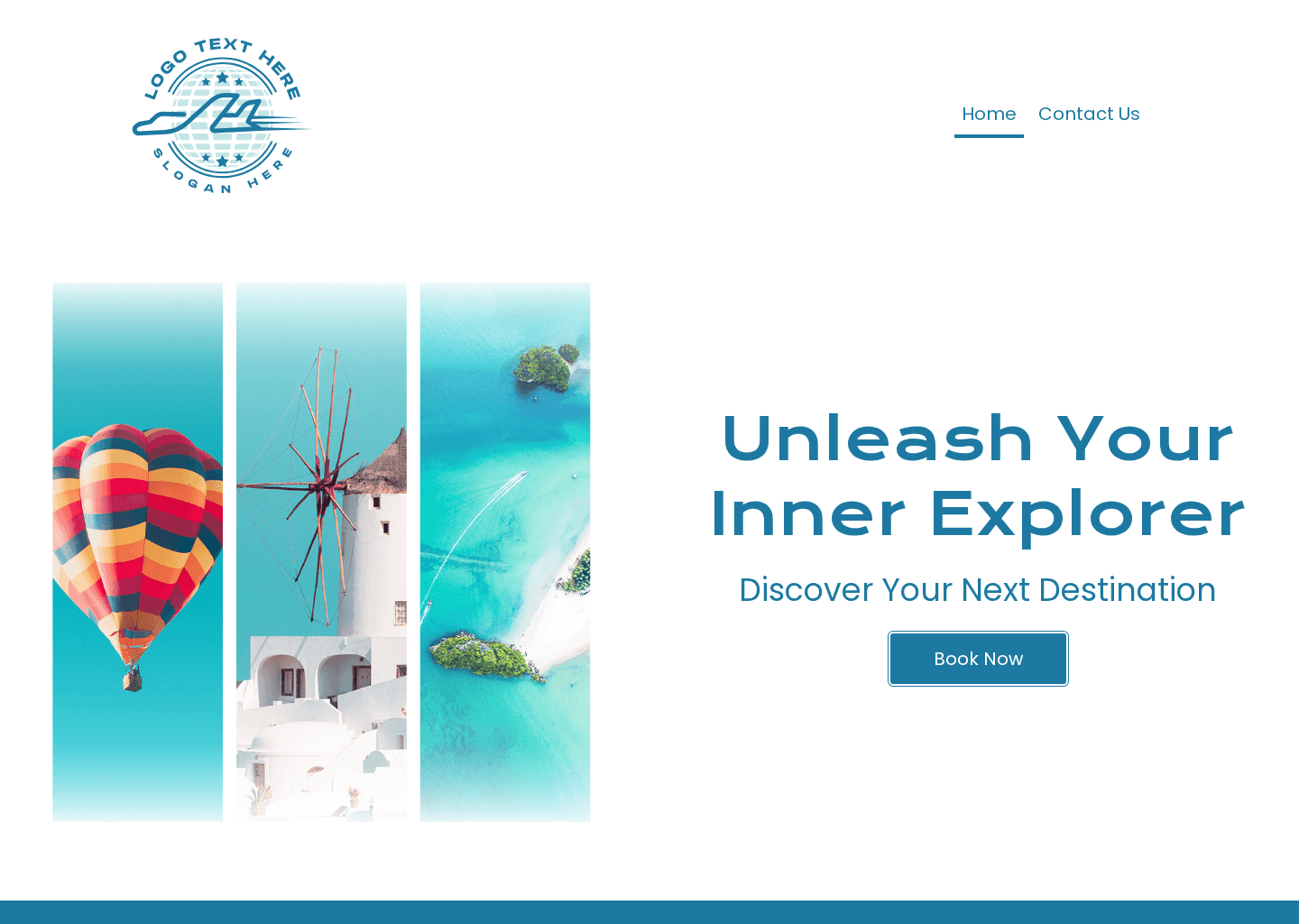 Vacation Trip Agency Website Preview