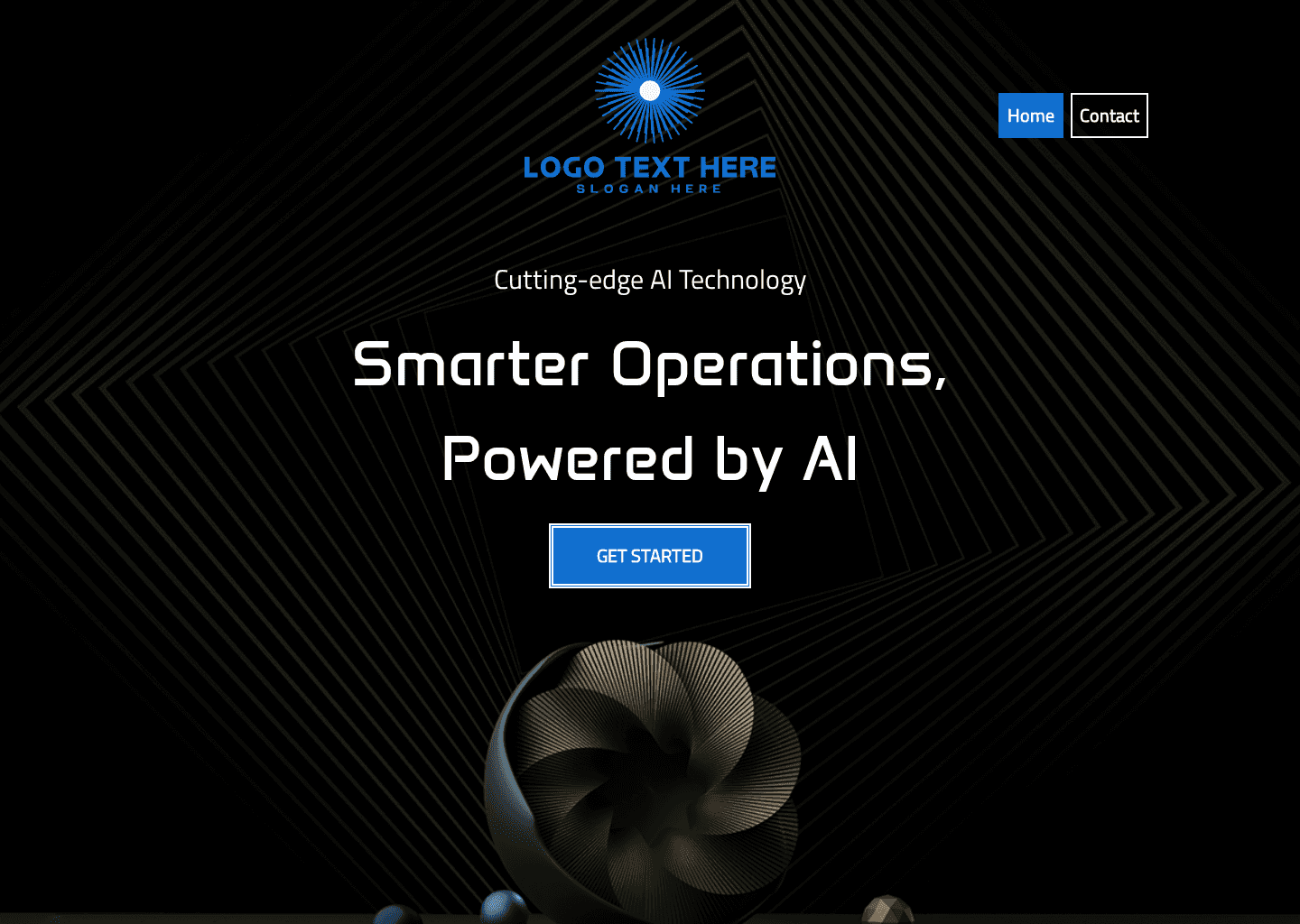 AI Business Automation Website Preview