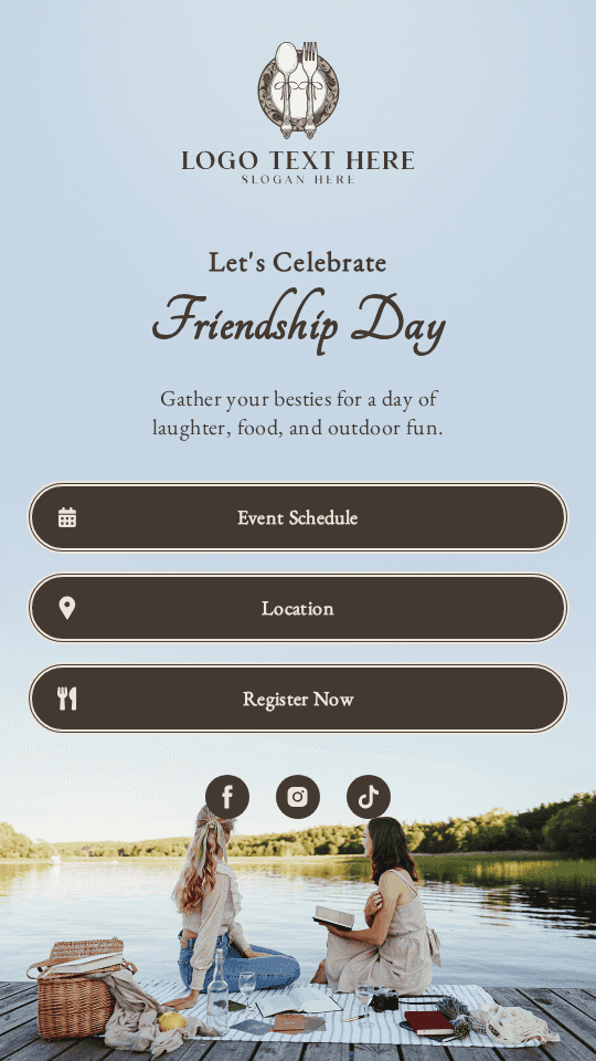 Friendship Day Picnic Link in Bio Preview