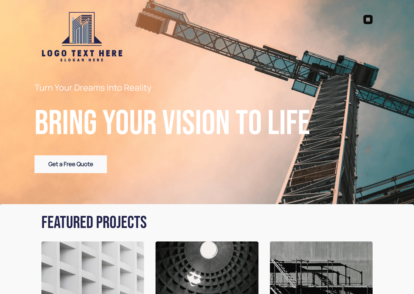 Construction Master Website