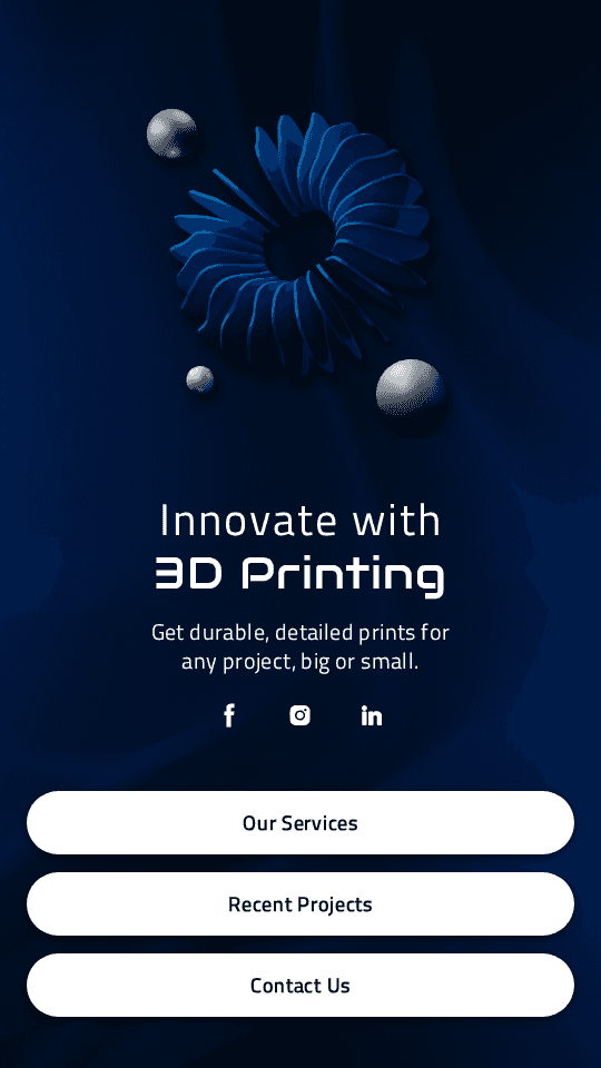 3D Printing Service Link in Bio Preview