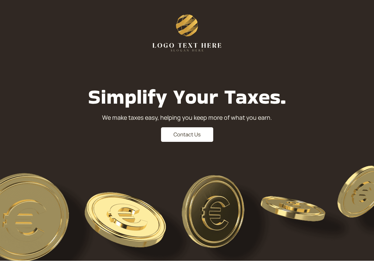 Money Tax Preparation Website Preview