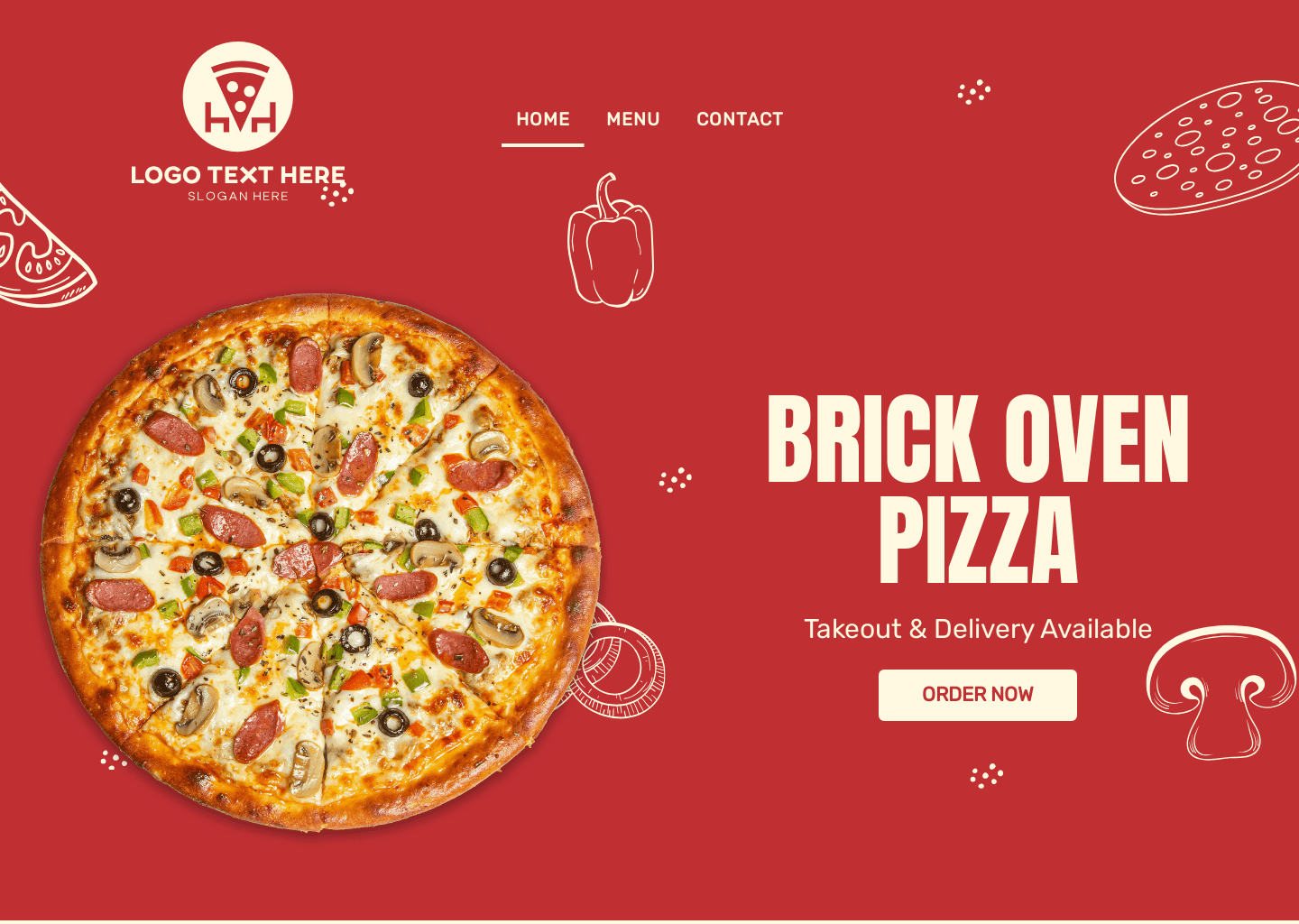 Pizza Parlor Website