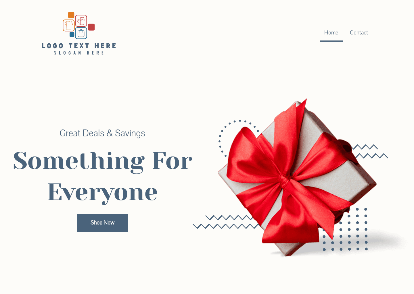 Generic Shop Sale Website Preview
