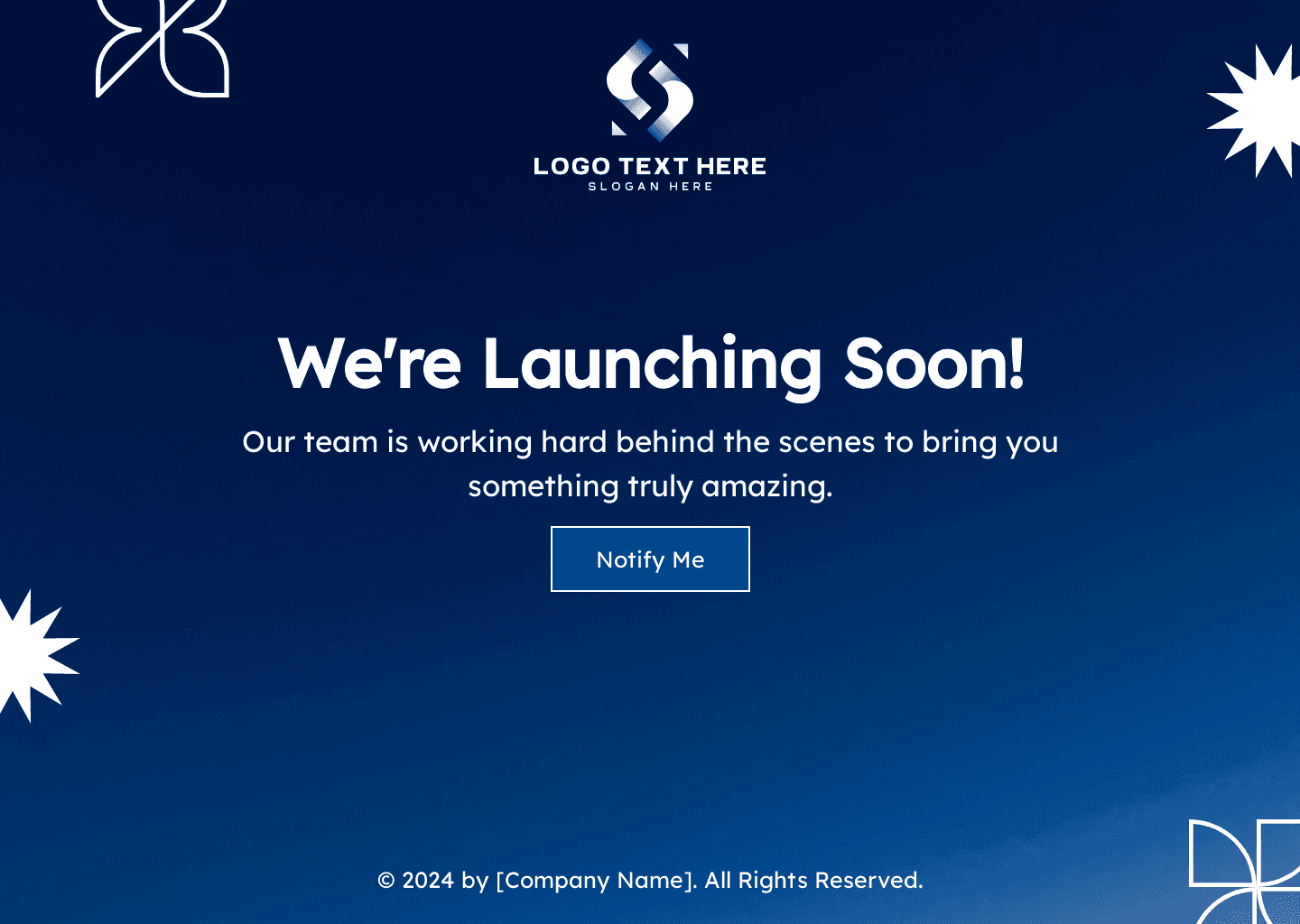 Launching Soon Website Preview