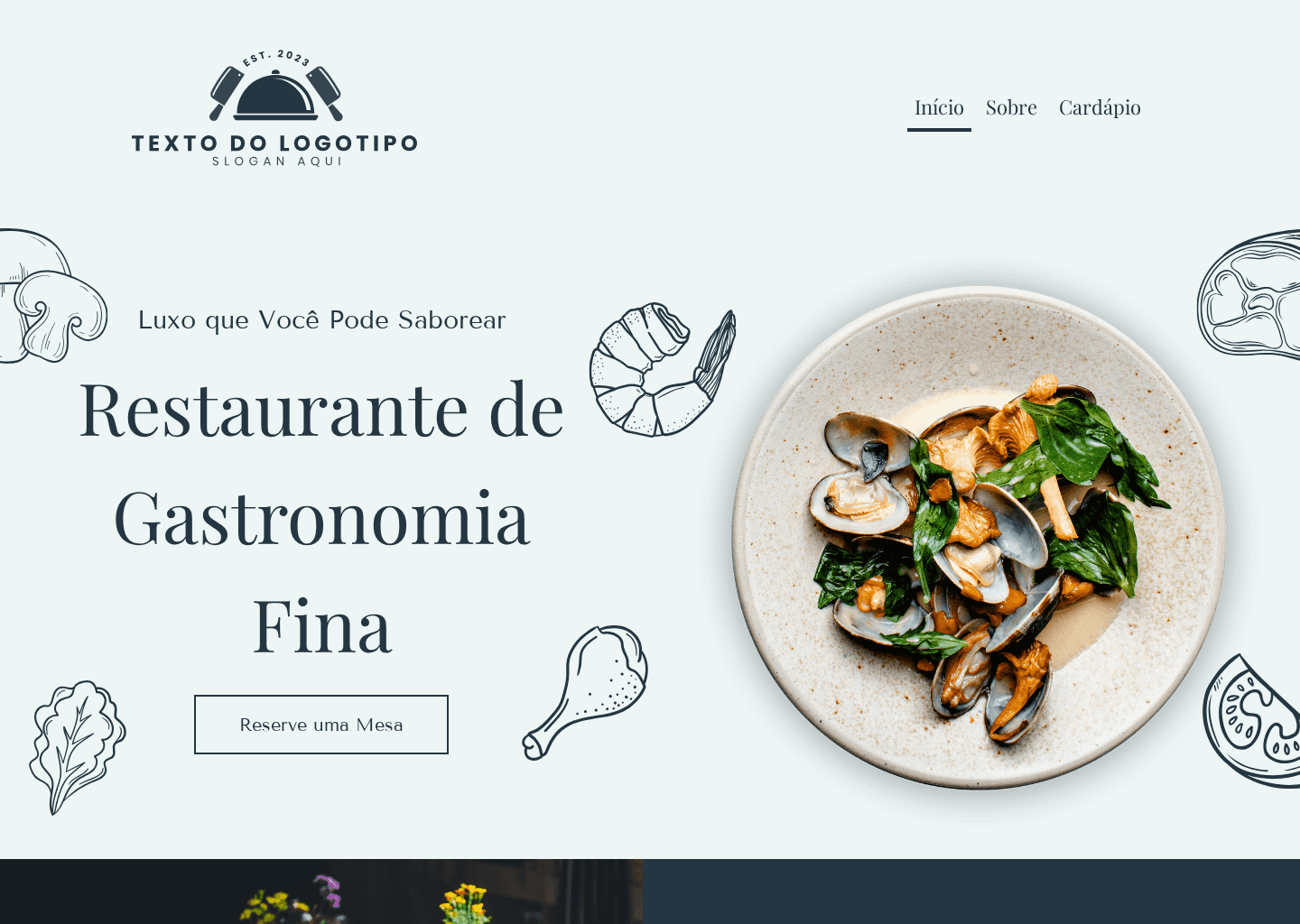 Jantar Refinado Website Preview